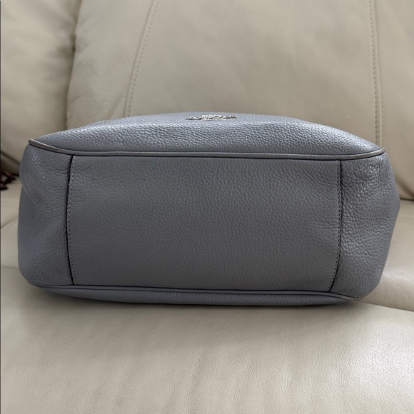 Coach Rori C2853 hobo shoulder bag in pebbled granite gray - Picture 4 of 12